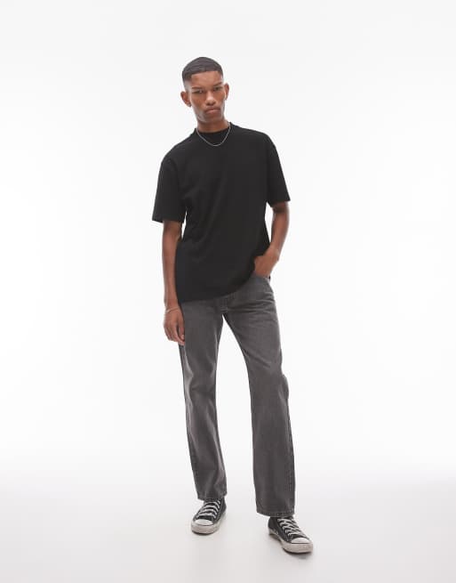 Topman 2 pack relaxed fit t-shirt in black, 2 of 4