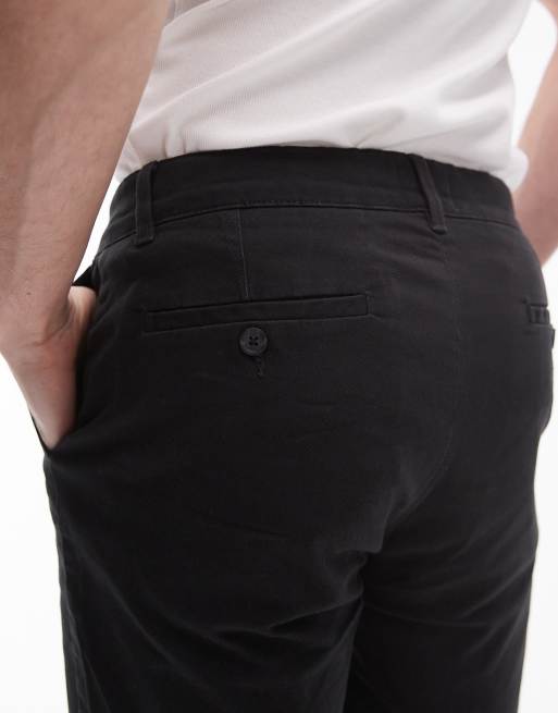 Topman 2 pack slim chino shorts in grey and black, 3 of 5