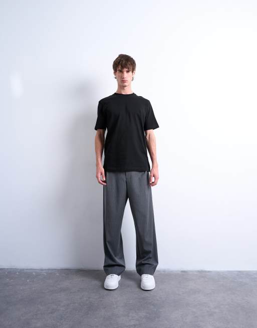 Topman 3 pack classic fit t-shirt in black, 2 of 5