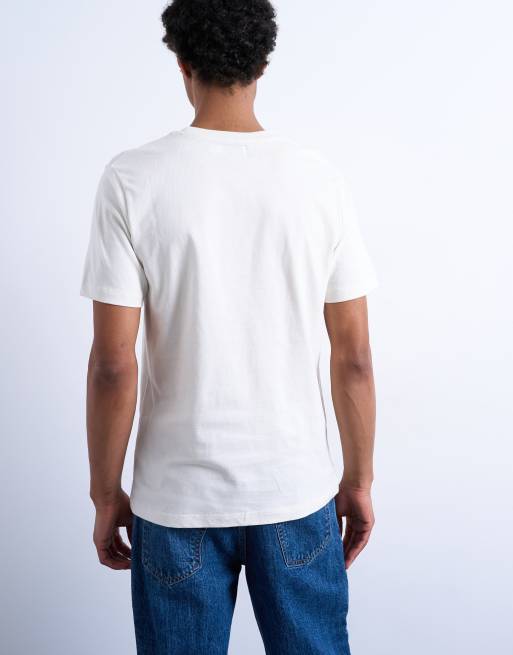 Topman 3 pack classic t-shirt in black, brown and ecru , 5 of 5