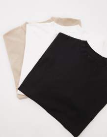 Jack & Jones oversized textured shirt in white
