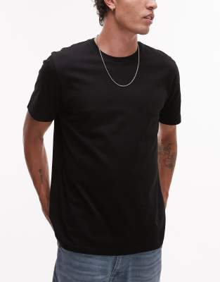 Topman 3 Pack Regular Fit T-shirt In Multi
