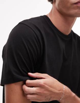 Topman 3-pack Regular Fit T-shirts In Multi