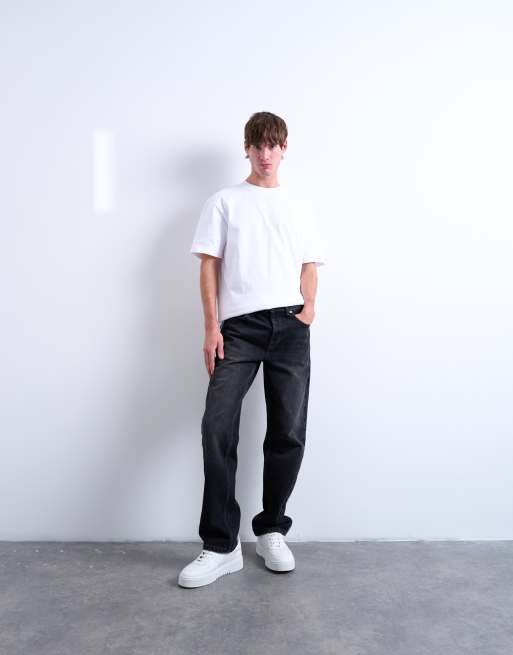 Topman 3 pack relaxed fit t-shirt in white, chocolate and stone , 3 of 5