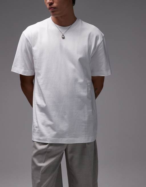 Topman 3 pack relaxed fit t-shirt in white, 2 of 4