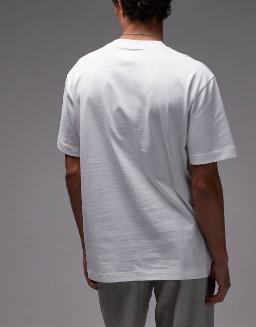 Topman – 3er-Pack locker geschnittene T-Shirts in Weiß, 4 von 4