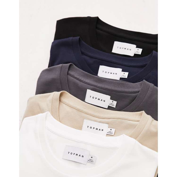 Five Pack Regular T-Shirt