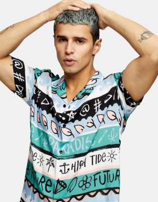 topman printed shirts
