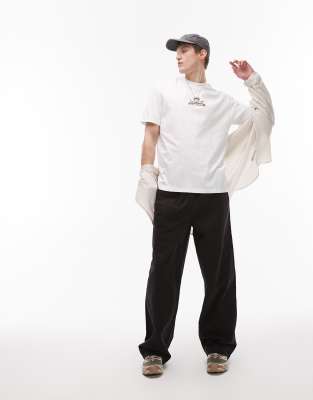 Topman Baggy Fit Chino Twill Pants