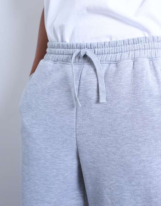 Topman baggy leg sweatpants in heather gray