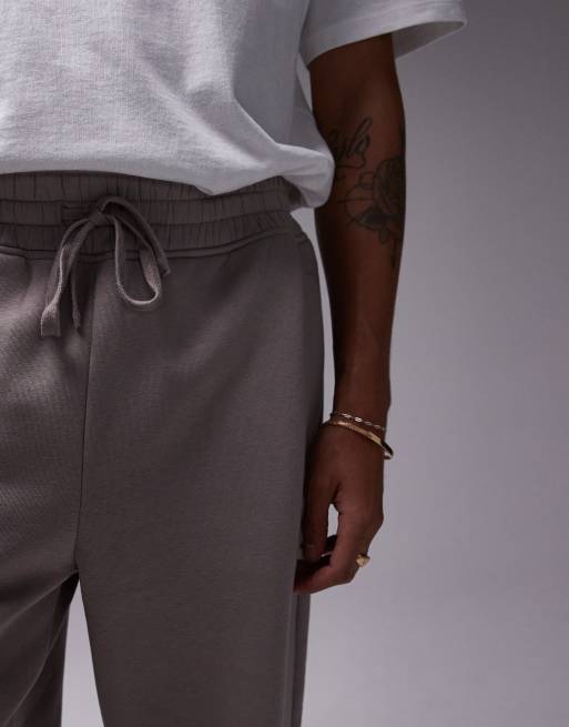 Topman - Beige joggingbukser med lige ben, 2 af 5