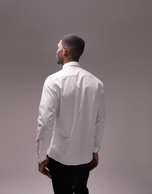 Topman – Biała koszula z długimi rękawami, 2 z 4