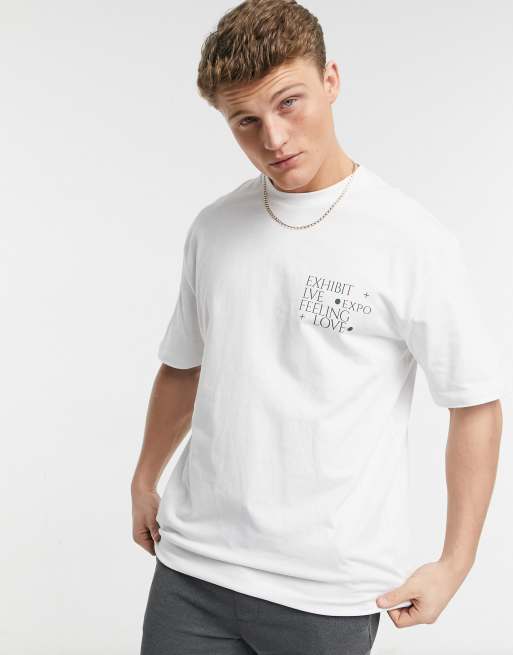 Topman – Biały T-shirt z nadrukiem, 2 z 4