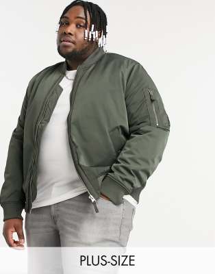 Khaki ma1 bomber on sale jacket