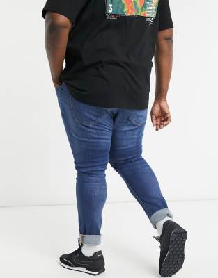 big and tall blue jeans
