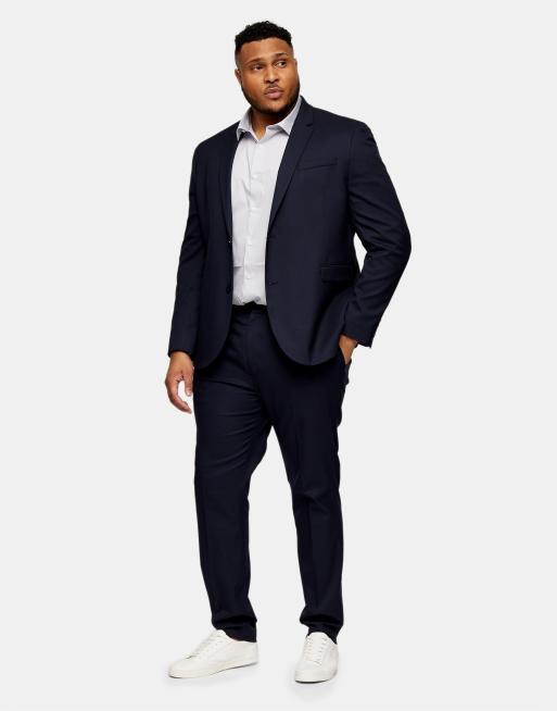 Skinny Fit Suit Pants