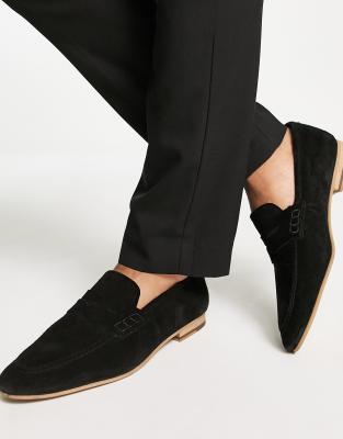 topman suede loafers