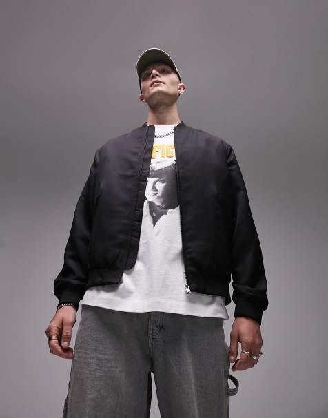 Mens bomber jacket outlet sale