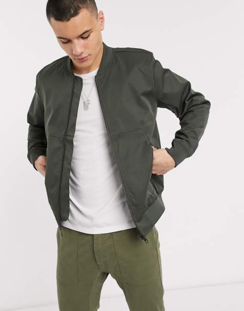 Topman bomber in khaki - view 1