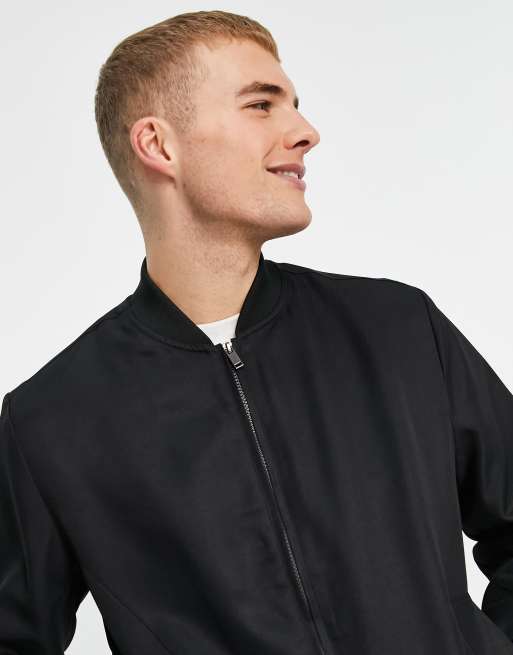 Topman Majestic Yankee Branning Bomber Jacket, $180, Topman