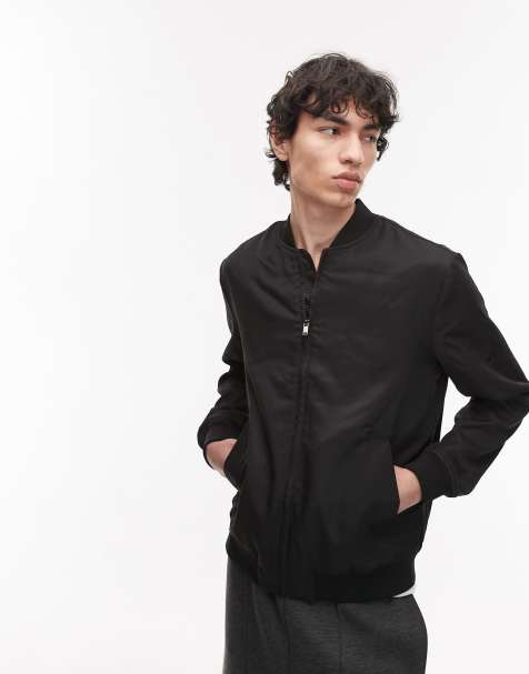 Topman - Bomber léger - Noir - view 1