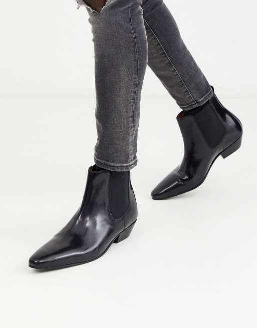 bottines chelsea talon