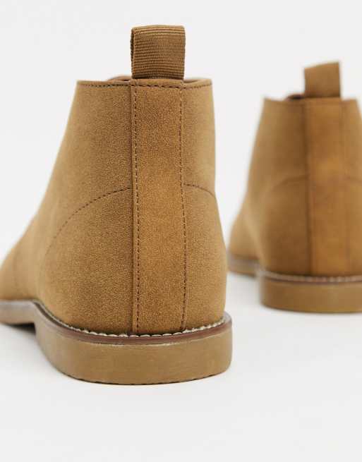 Topman - Bottines Chukka - Beige, 3 de 4