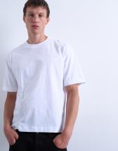 Topman boxy fit t-shirt in white