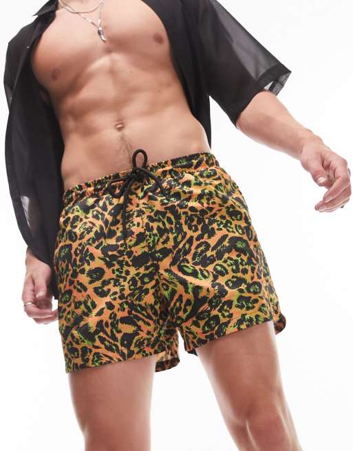 Short de animal online print