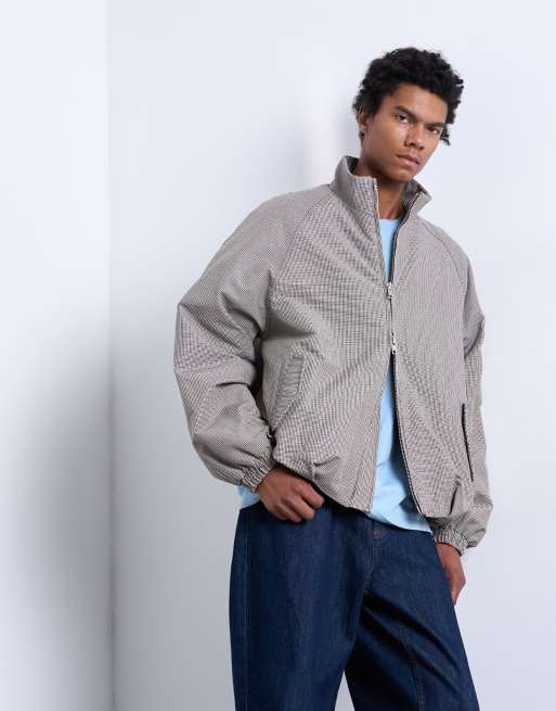 Topman – Brunrutig träningsjacka, 3 av 5