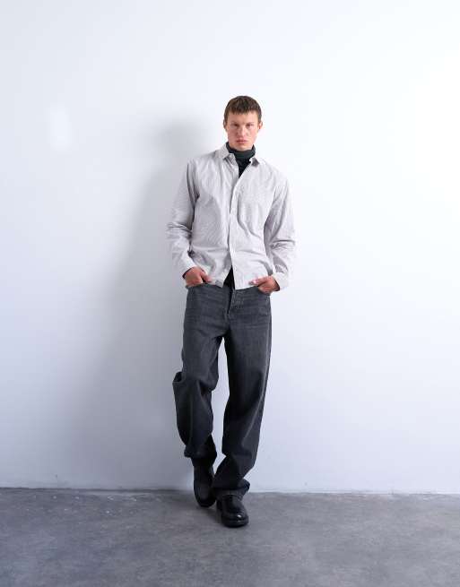 Topman - Camicia comoda a righe