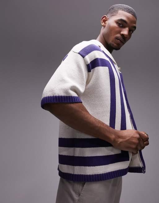 Maglia a righe verticali store