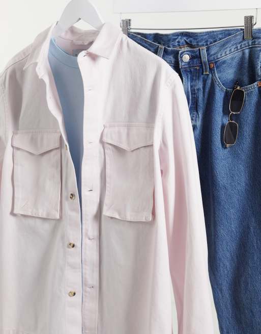 Topman - Camicia rosa, 3 di 4