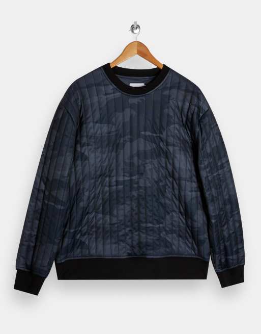 Padded sweatshirt hotsell