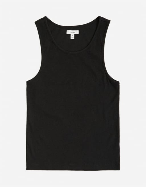 Topman - Canotta a coste nera, 6 di 7