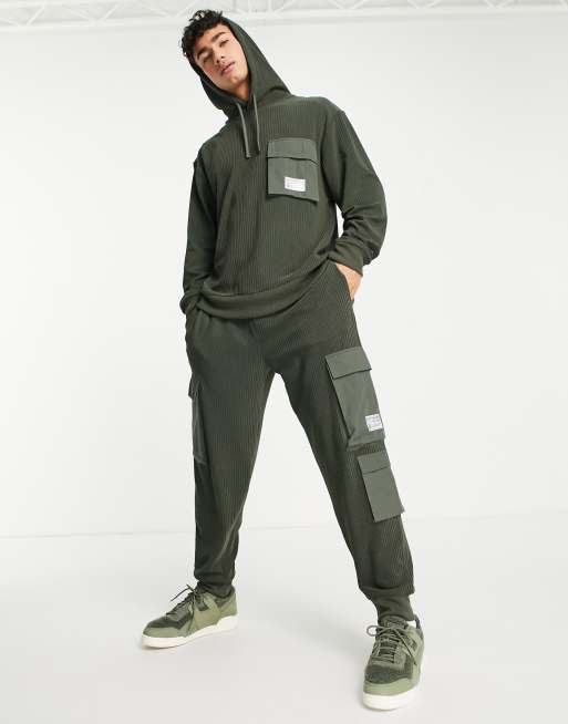 Topman cargo set in khaki, 3 of 3