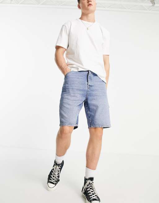 Denim Carpenter Shorts - Men - Ready-to-Wear