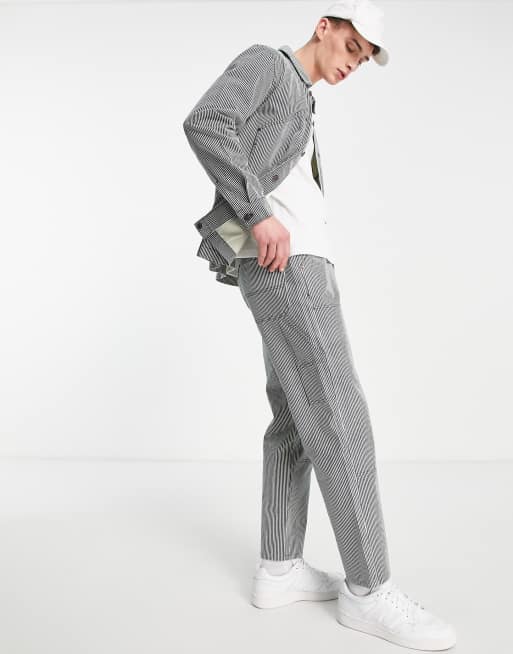 Striped store carpenter pants