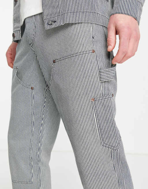 Stripe sale carpenter pants