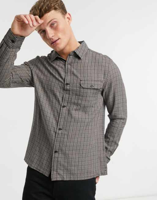 topman checked shirt