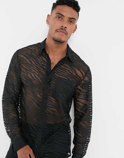 Chemise best sale zebre zara