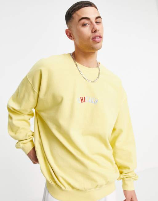 Topman 2025 yellow sweatshirt