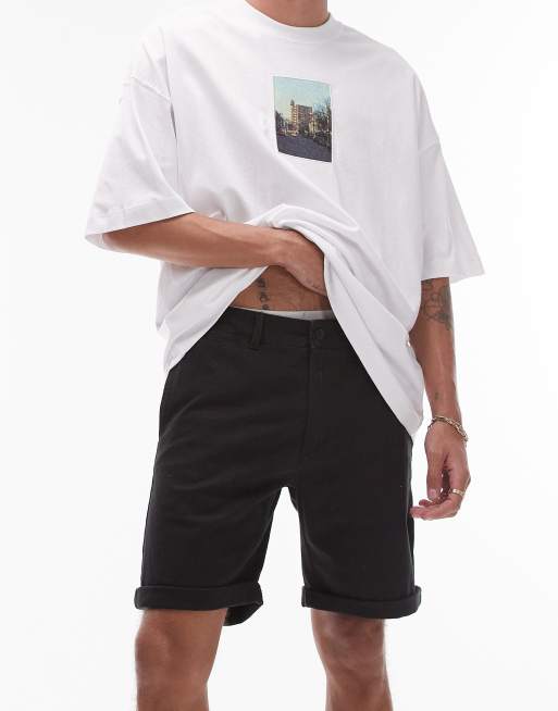 Topman - Chino corti skinny neri