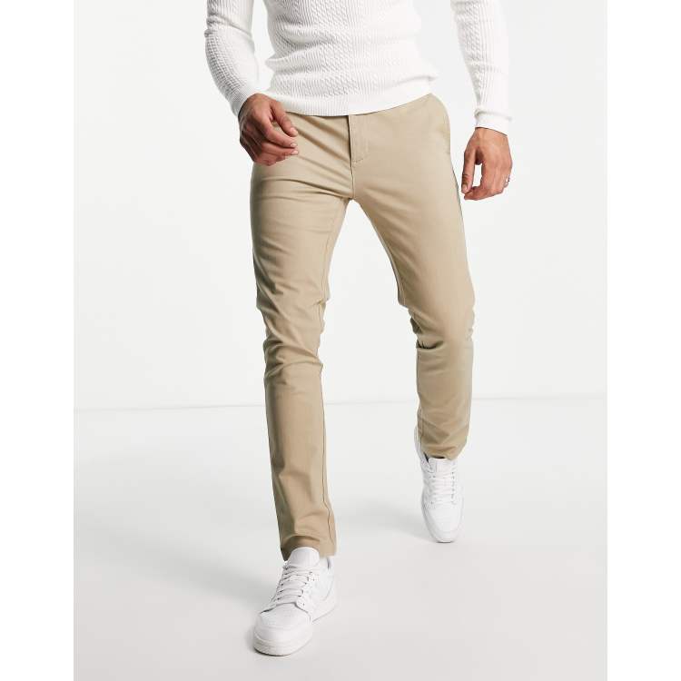 Topman Chino skinny color pietra ASOS