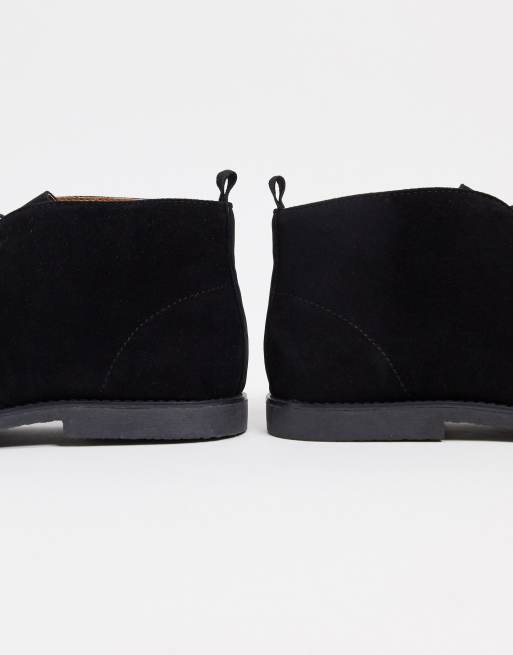 Topman - Chukka boots in zwart, 4 van 4