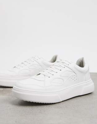 white chunky trainers