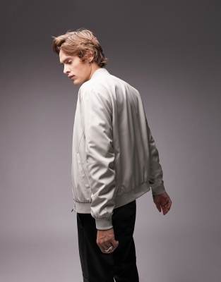 topman stone bomber jacket