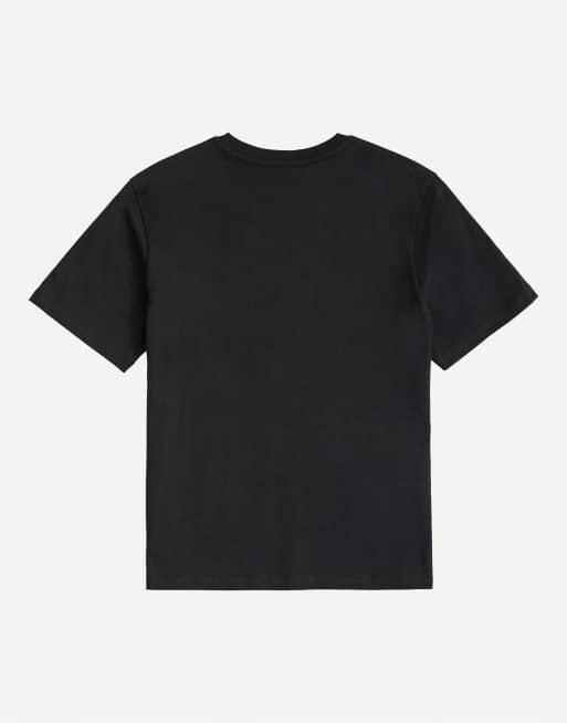Topman classic fit crop T-shirt in black, 7 of 7