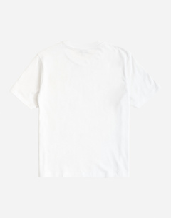 Model wearing Classic fit crop t-shirt in white
