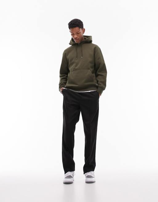 Topman muscle fit hoodie sales